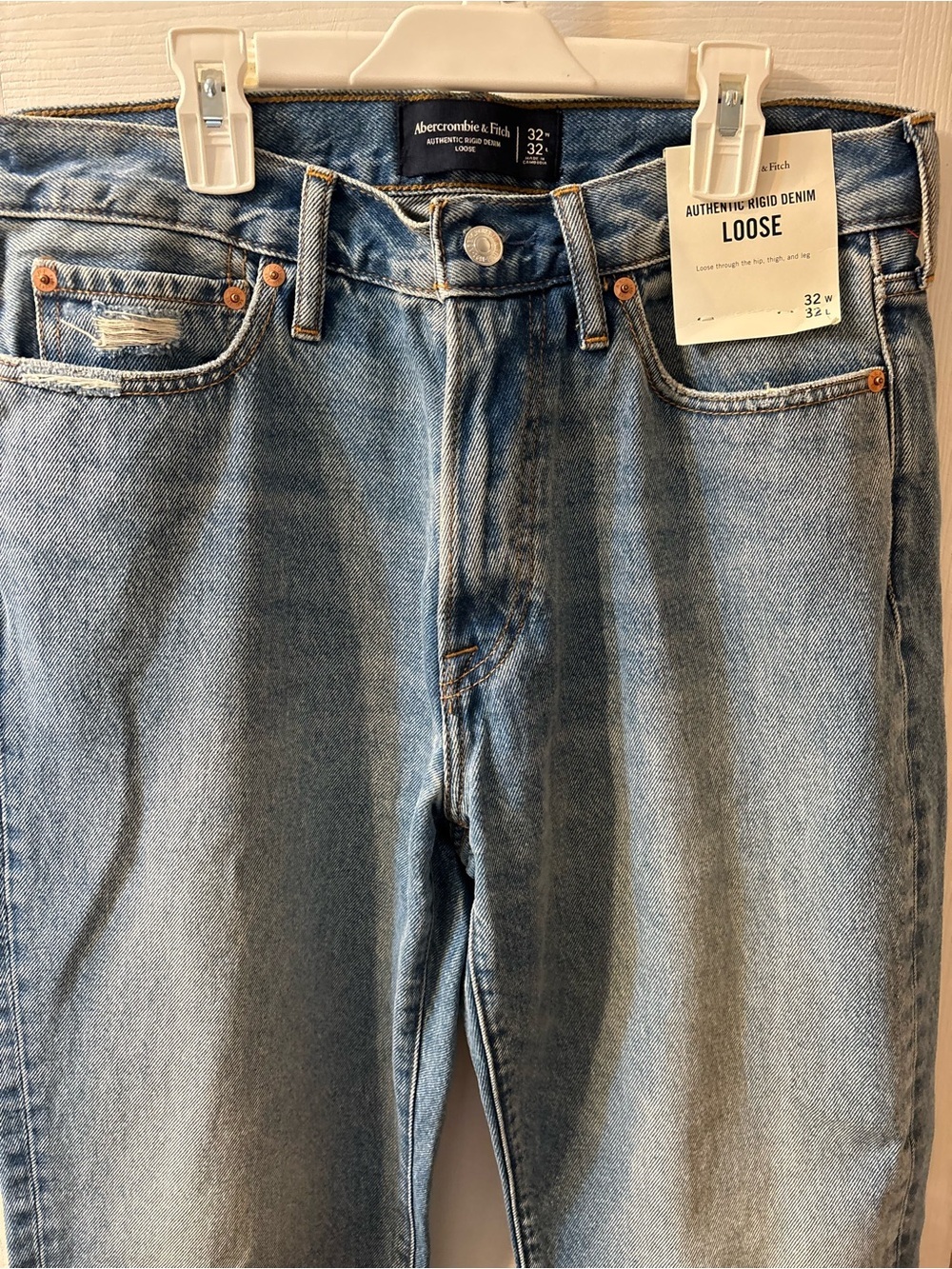 Abercrombie & Fitch Authentic Rigid Denim Loose - Picture 4 of 7